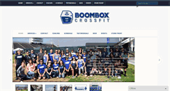 Desktop Screenshot of boomboxcrossfit.com